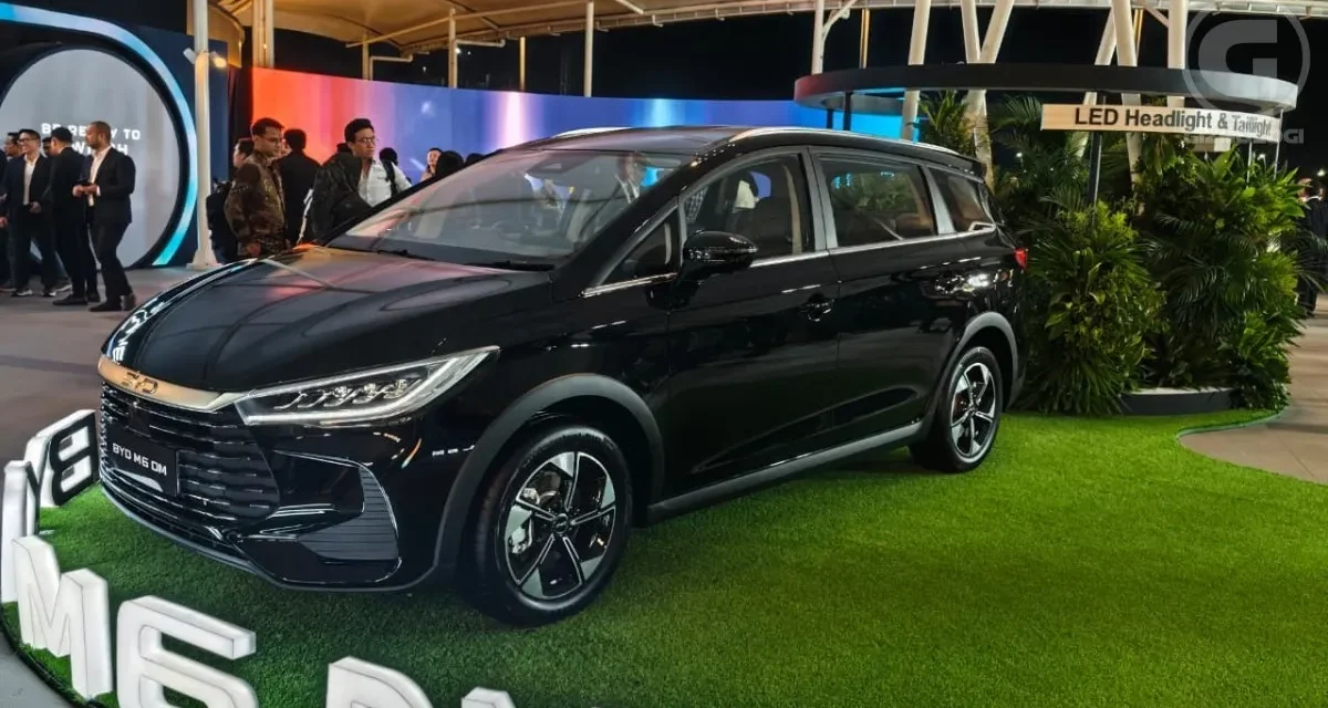 Irit Dan Modern! BYD M6 DM Siap Guncang Pasar MPV Indonesia