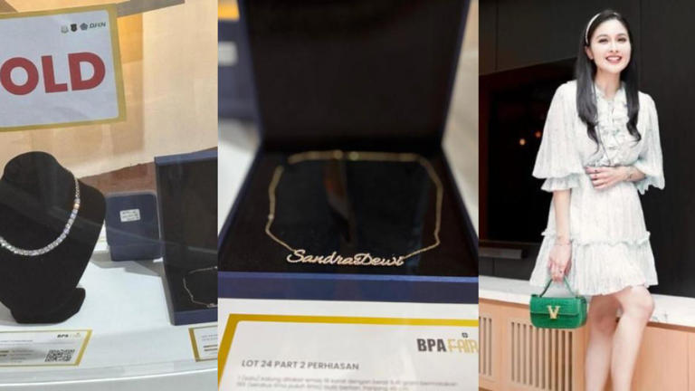 Sandra Dewi Lelang Tas Branded & Perhiasan, Semua Ludes!
