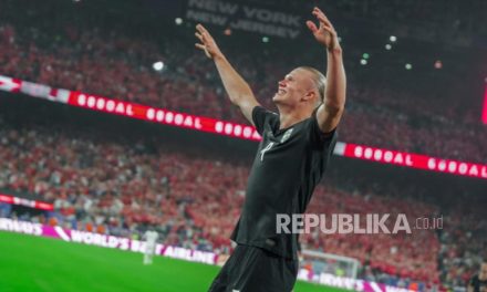 Persaingan Sepatu Emas Memanas Usai Dua Gol Dari Haaland