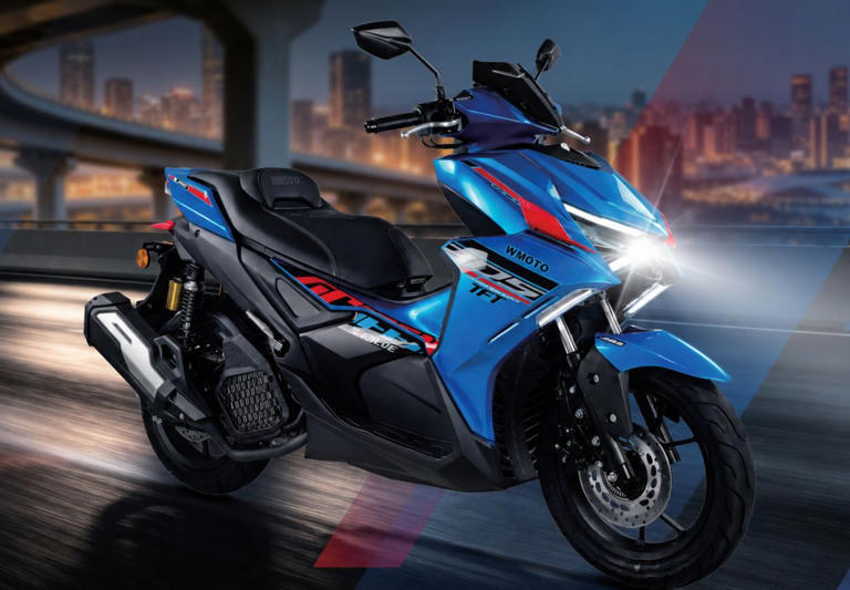 Bukan Skutik Biasa! WMOTO Griffin 205 Bawa Aura Sporty