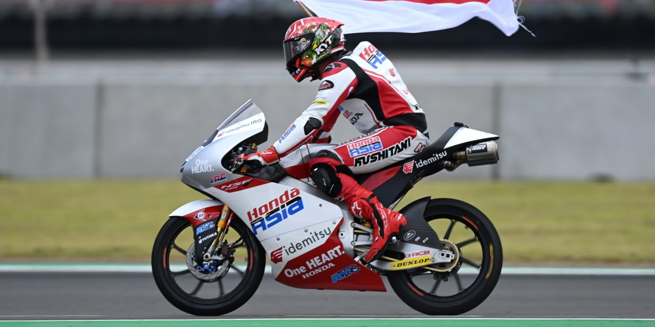 Sempat Terjatuh Aneh, Mario Aji Justru Sapu Moto2 Australia!